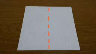 新幹線の折り方手順1-2